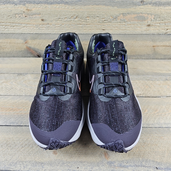 Nike Winflo Sheild 8 Women's Running Shoes Weatherproof features Black Violet - Picture 5 of 11